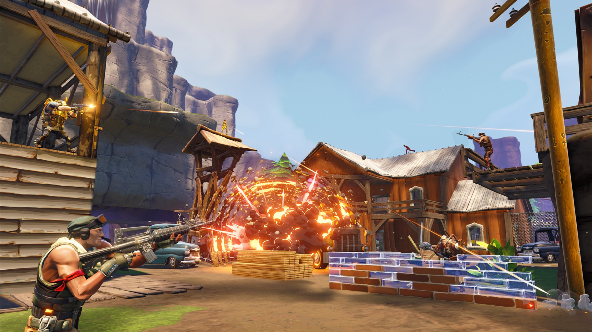 Video předvádí přeměnu Fortnite z drsného hororu v komiksovou šarádu