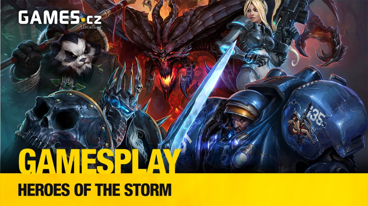 GamesPlay: Adam hraje alfu MOBA hry Heroes of the Storm
