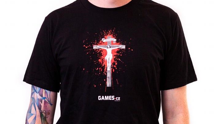 Trička s motivem Games.cz jsou konečně v prodeji