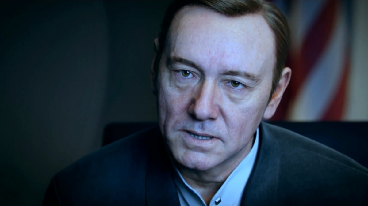 Kevin Spacey jako živý v dalším traileru na Call of Duty: Advanced Warfare