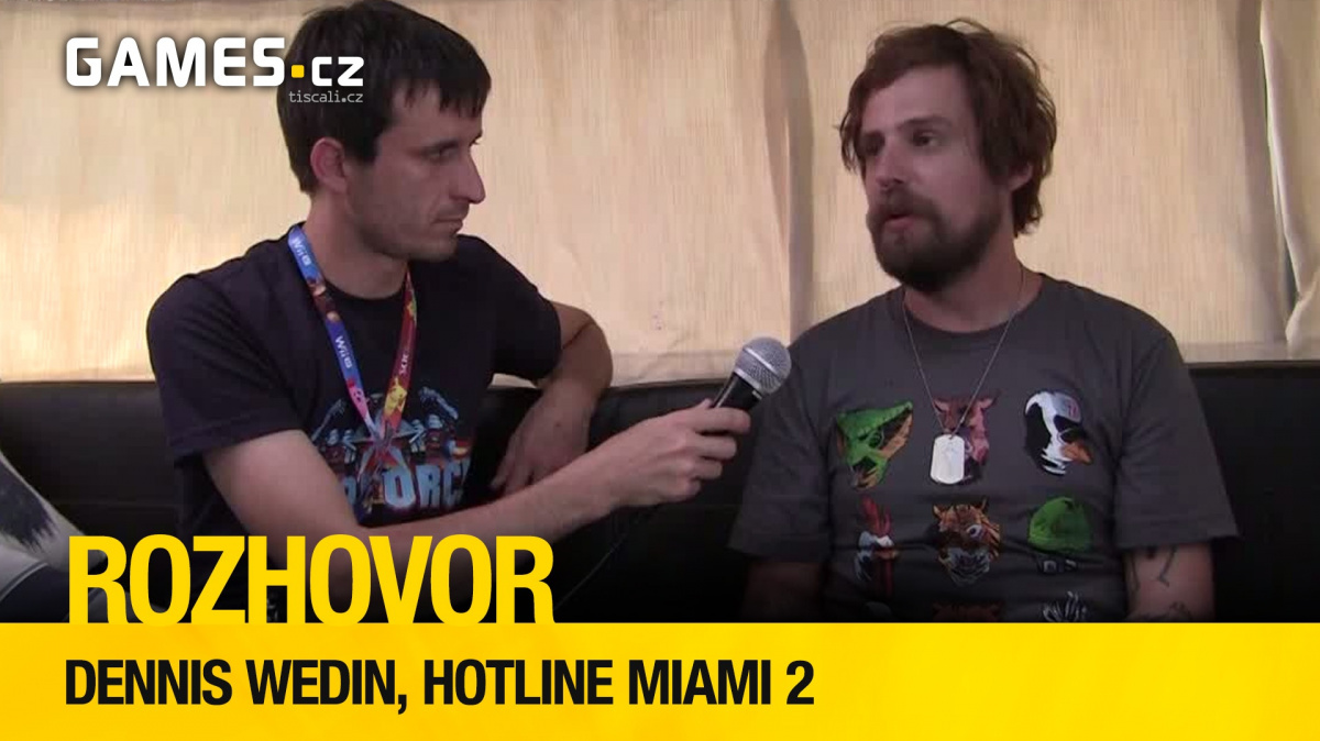 Rozhovor s Dennisem Wedinem, hlavním výtvarníkem Hotline Miami