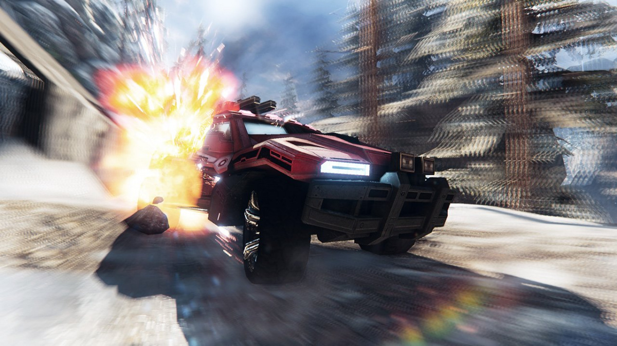 Zběsilá střílečka Toxikk přidala velkou mapu pro vozidla a vypadá vážně skvěle