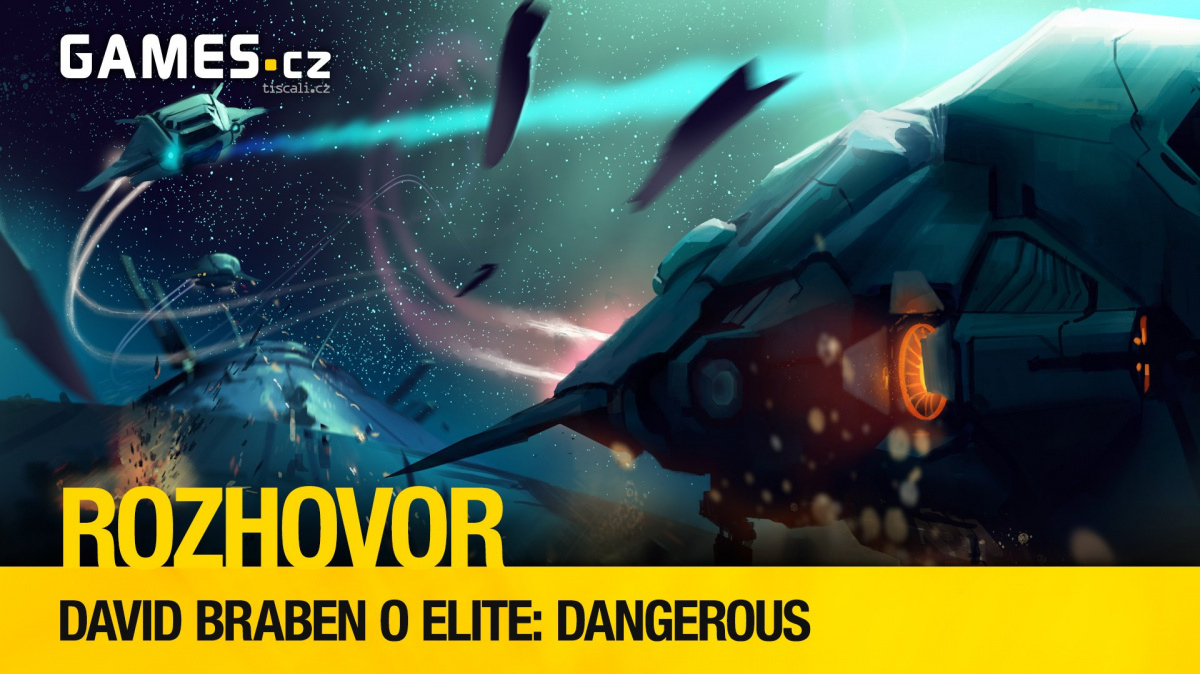 David Braben vypráví o životě, vesmíru a Elite: Dangerous