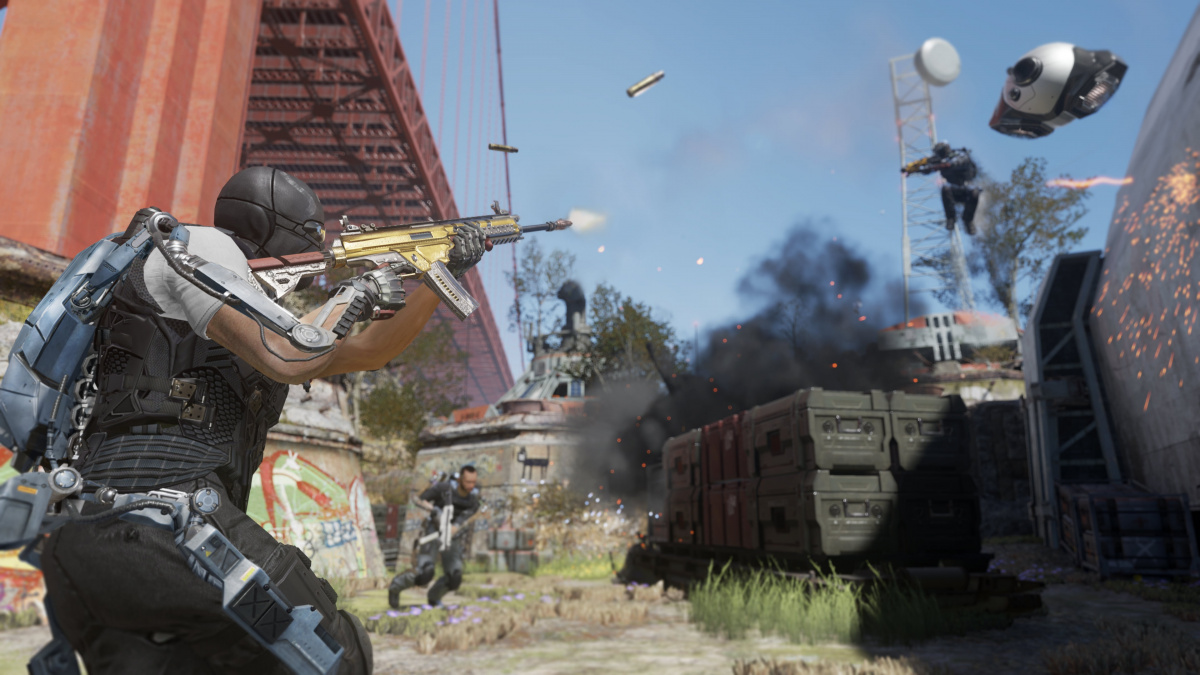 Multiplayer v Call of Duty: Advanced Warfare vypadá jako smrtící sport