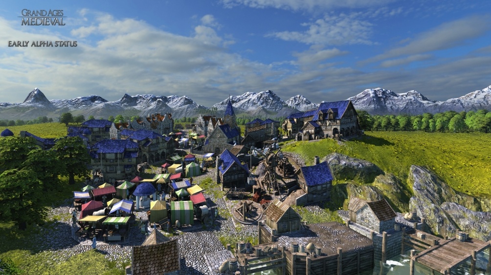 Středověká strategie Grand Ages: Medieval vás nechá budovat vlastní říši