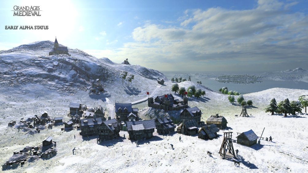 Grand Ages: Medieval potěší fanoušky strategií i na PlayStationu 4