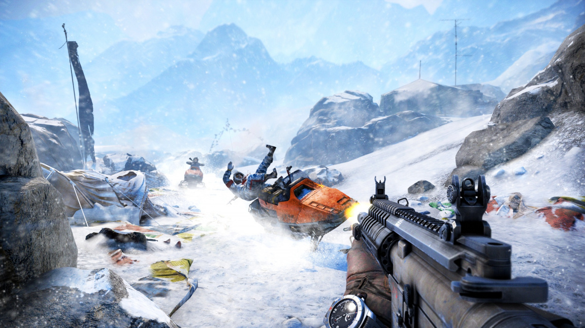 Putování v Himaláji s Far Cry 4 zamířilo z nížin na drsný sever