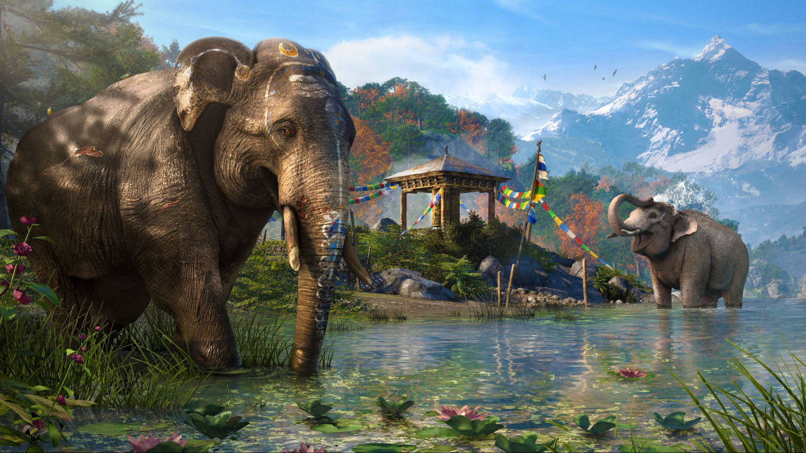 Přírodopisný dokument z Far Cry 4 mění zažité představy o slonech