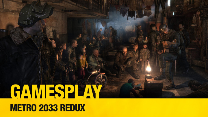 GamesPlay: Pavel hraje vyleštěnou verzi postapo střílečky Metro 2033