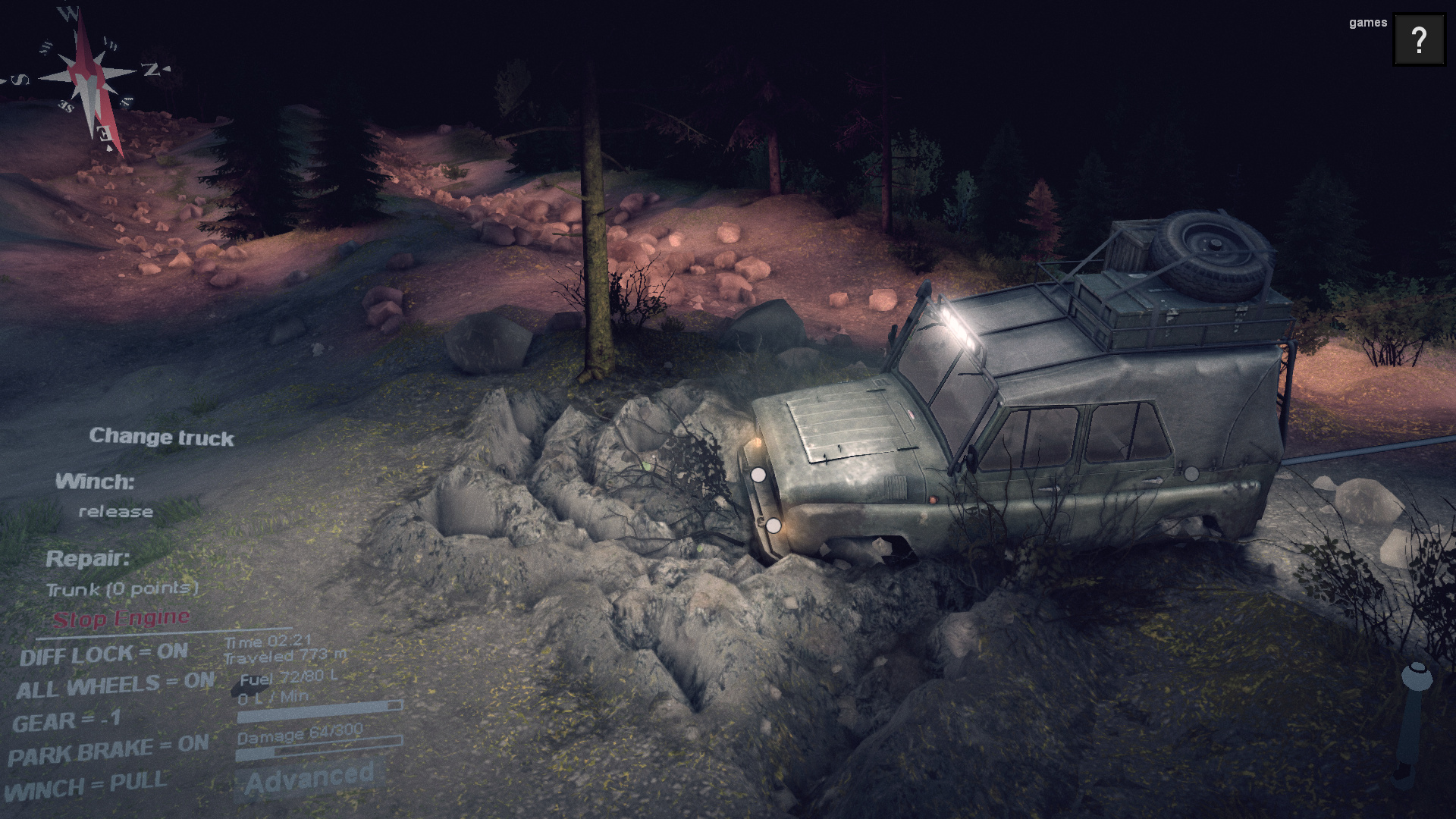 SPINTIRES: Off-road Truck Simulator