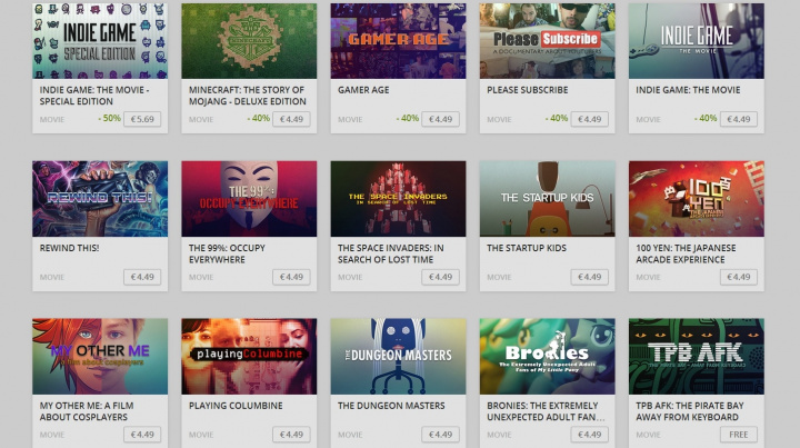 GOG mění vzhled a vedle nových funkcí prodává nově i filmy