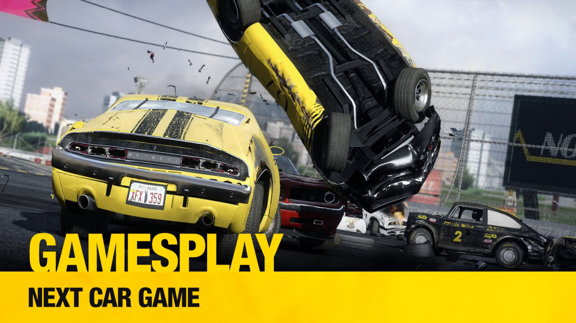 GamesPlay: Vašek Rybář hraje Next Car Game (aka skutečný FlatOut 3)