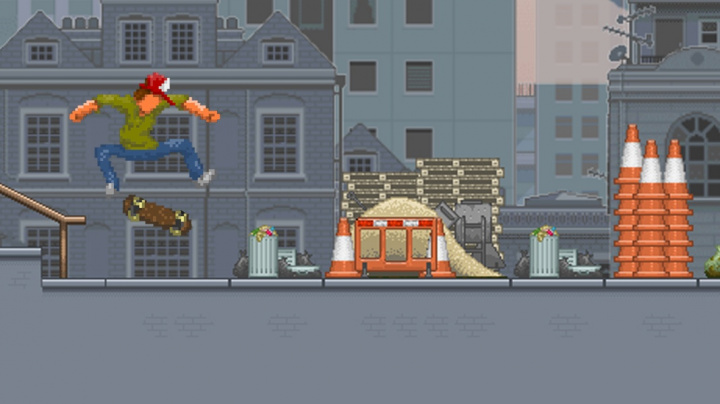 OlliOlli - recenze skejťácké arkády