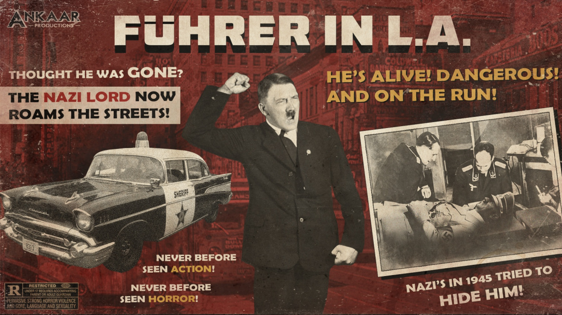 Při hraní Führer in LA rozpoutáte s Hitlerem peklo v USA