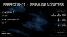 Perfect Shot vs. Spiraling Monsters