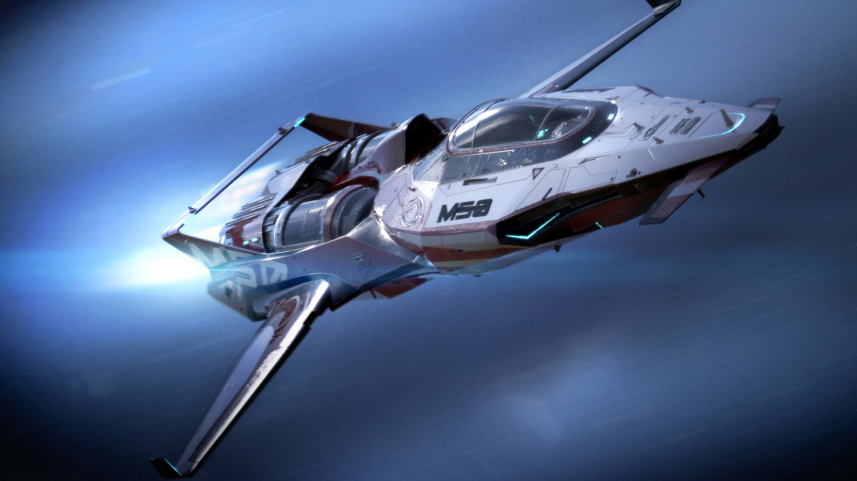 Star Citizen napodobuje Top Gear na videu o závodní lodi M50