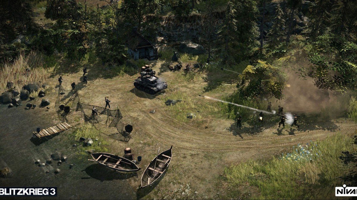 Dvojice videí z Blitzkrieg 3 se chlubí detailními tanky a zničitelností bojiště