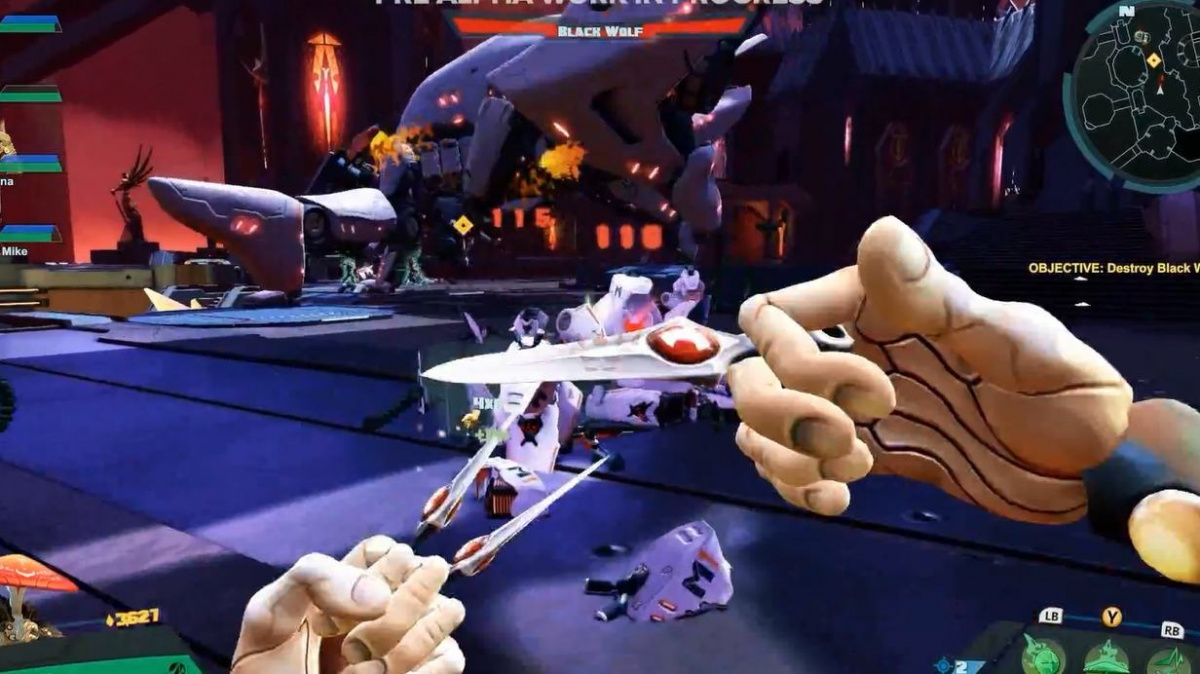 Battleborn předvádí frenetickou bitvu z kooperativní kampaně