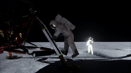 Nvidia vyvrací konspirační teorie o (ne)přistání Apollo 11 na Měsíci s pomocí nového grafického čipu