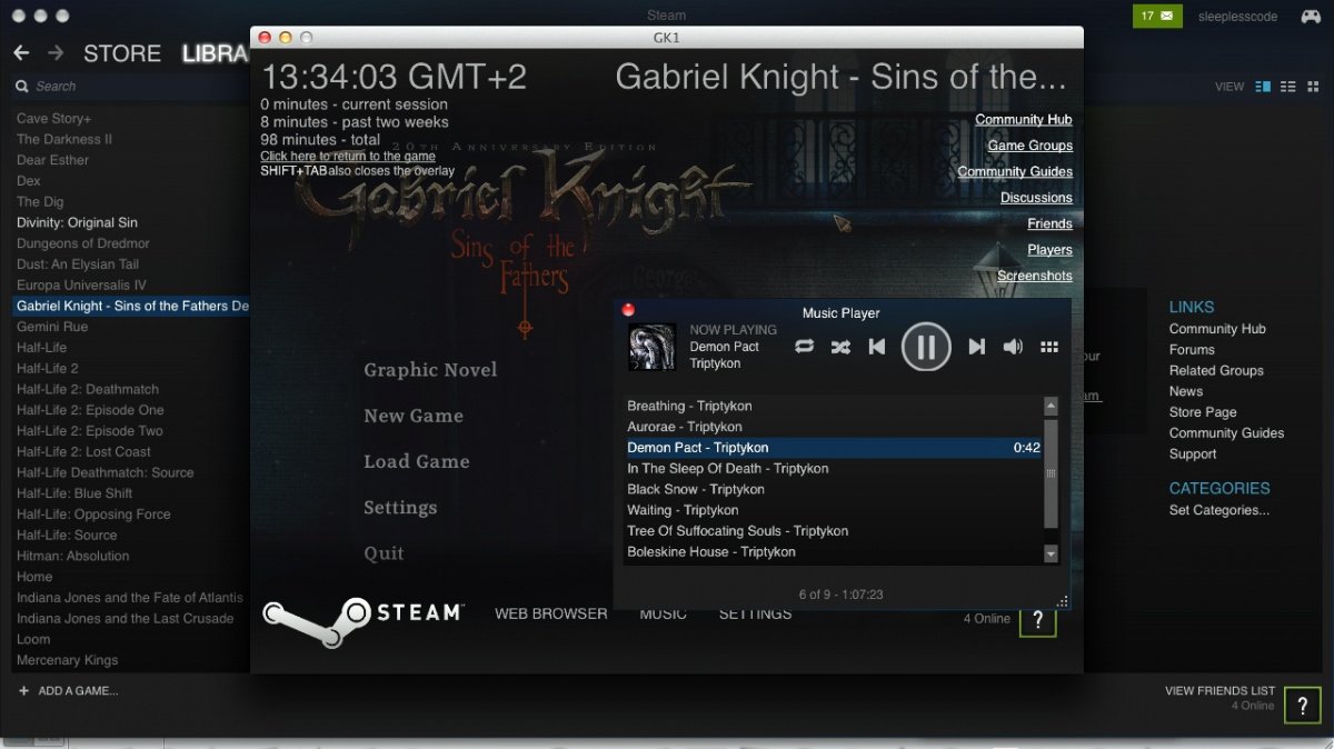 Ostrá verze hudebního přehrávače usnadní poslech vlastní hudby při hraní her na Steamu