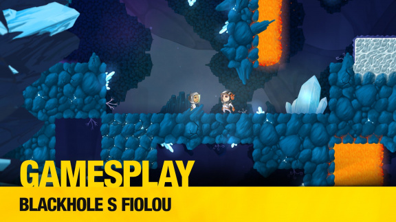 GamesPlay: Fiola hraje plošinovku Blackhole