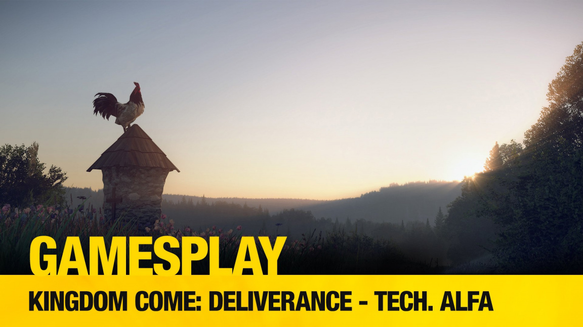 GamesPlay: hrajeme technologickou alfu českého RPG Kingdom Come