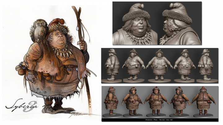 Tvůrci Syberia III představují první dvě příběhové postavy