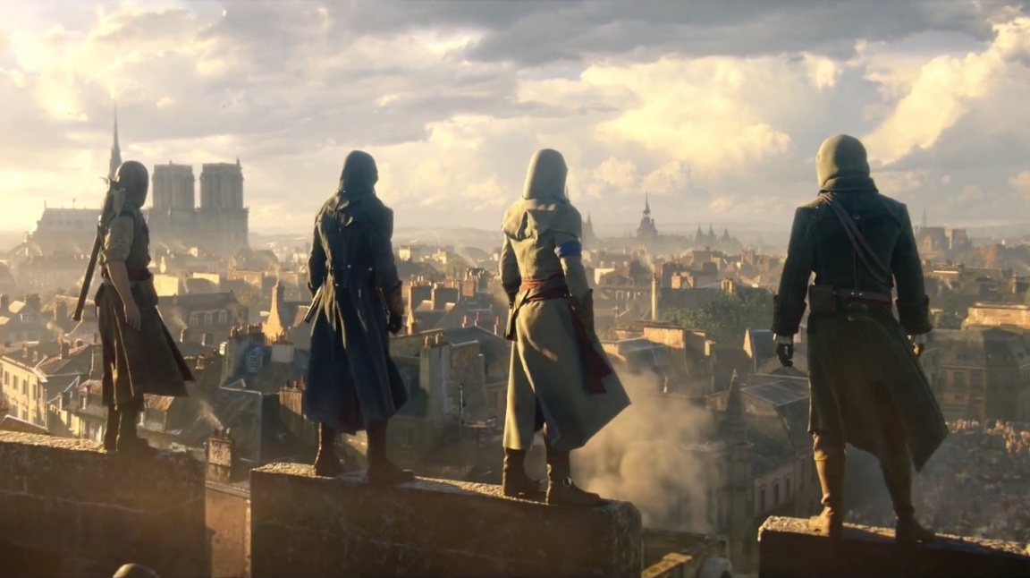 Další trailer na Assassin's Creed: Unity předvádí defilé osudových hlášek