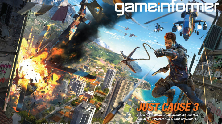 Just Cause 3 vyjde pro PC a konzole příští rok, nebude free-to-play