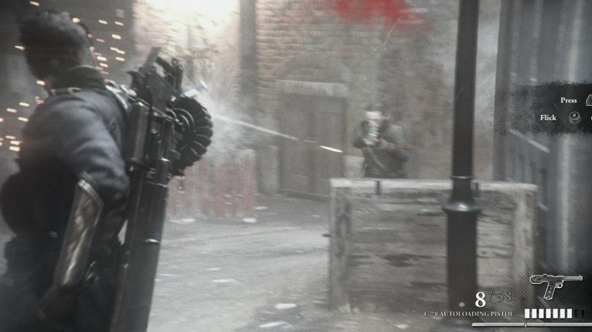 Obsazení vzducholodi na záběrech příběhového videa z The Order 1886