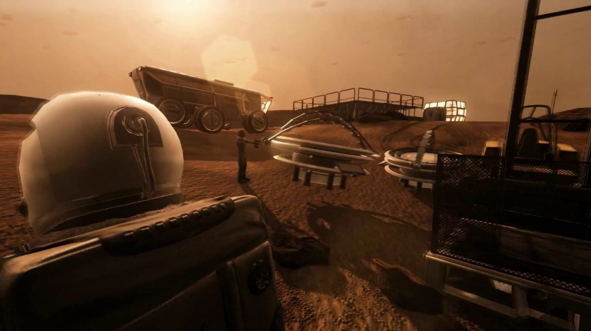 Multiplayer update pro Take On Mars umožní budování první lidské kolonie na Marsu