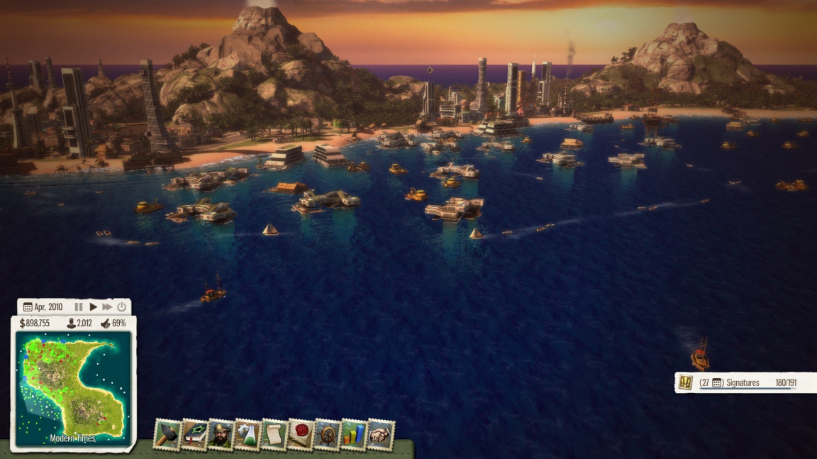 Datadisk Waterborne umožní v Tropico 5 stavět na vodě