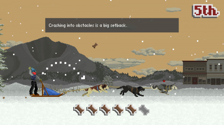 Hráči-pejskaři mohou v Dog Sled Saga závodit se psím spřežení