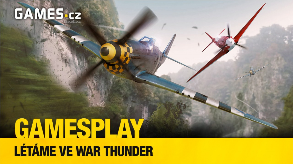 GamesPlay: létáme v onlineovce War Thunder