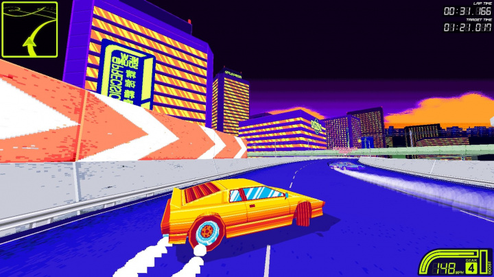 Drift Stage nabízí arkádové závody s nádechem grafické nostalgie