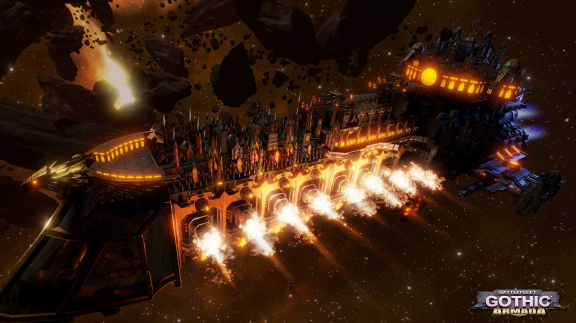 Battlefleet Gothic: Armada předvádí ve videu sílu lidské vesmírné flotily