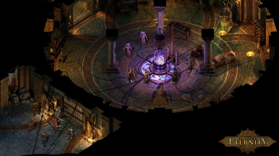 Hodinu záběrů z hraní RPG Pillars of Eternity doplňuje komentář Joshe Sawyera