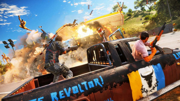 První záběry z Just Cause 3 ukazují typický akční chaos, jaký fanoušci chtějí