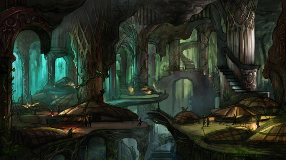 Svět RPG Underworld Ascendant slibuje proměnlivost a souboje frakcí