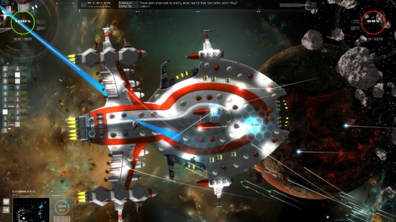 Masivní vesmírné flotily ve strategii Gratuitous Space Battles 2 vlétají do bety