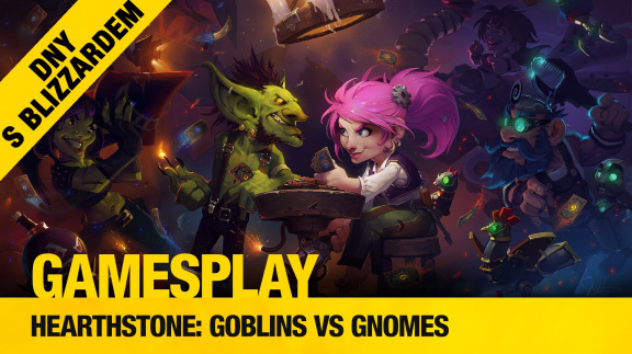 GamesPlay: Aleš hraje datadisk Hearthstone Goblins vs Gnomes