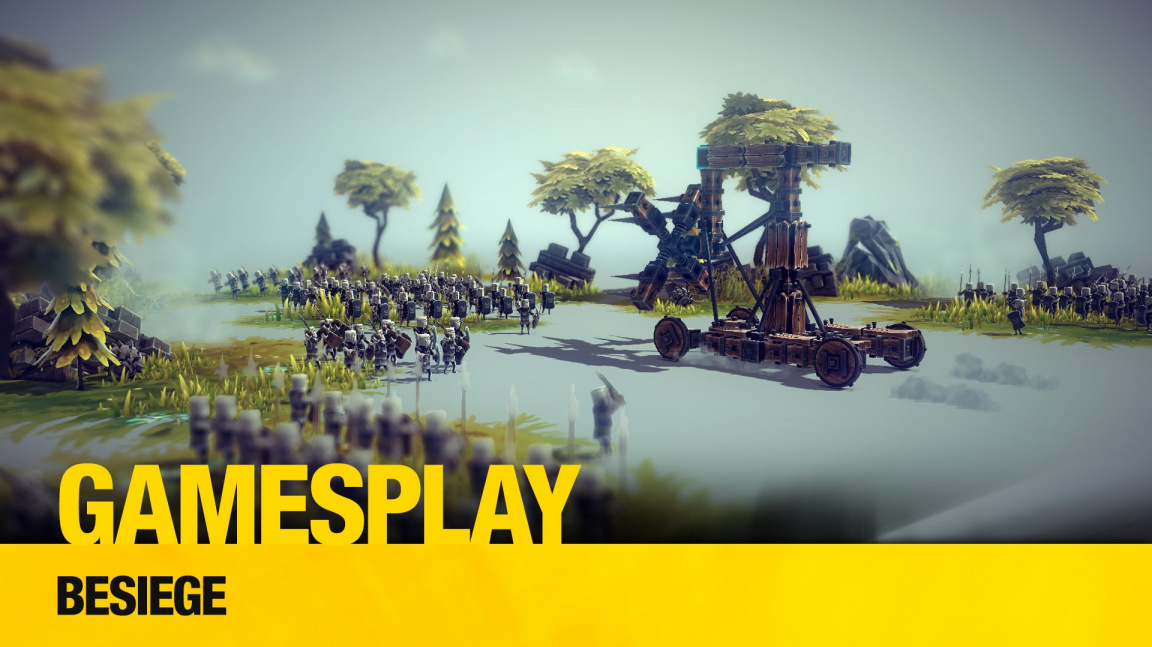 GamesPlay: hrajeme bláznivý budovatelský masakr Besiege