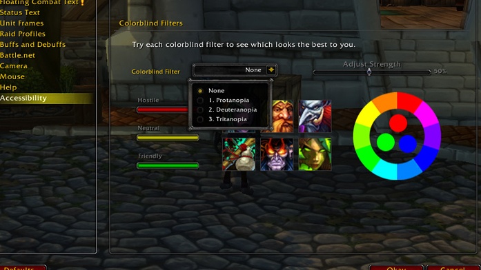 World of Warcraft patch 6.1 zpříjemní hraní barvoslepým