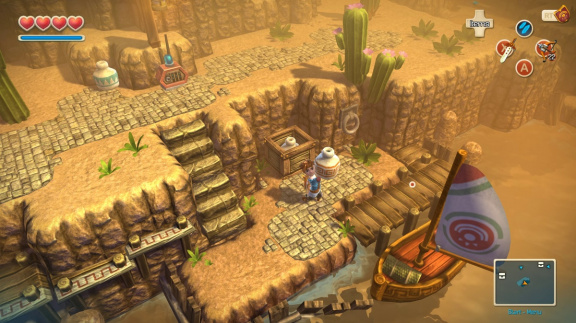 Tvůrci Death Rally remaku vydají na Steamu Zeldě podobnou akční adventuru Oceanhorn