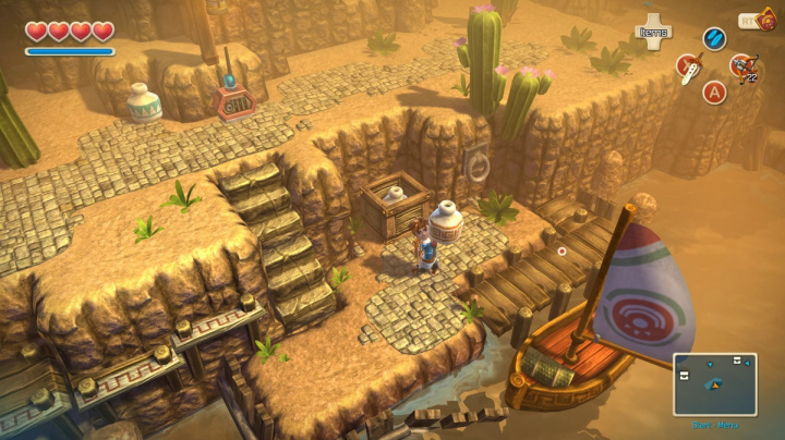Tvůrci Death Rally remaku vydají na Steamu Zeldě podobnou akční adventuru Oceanhorn