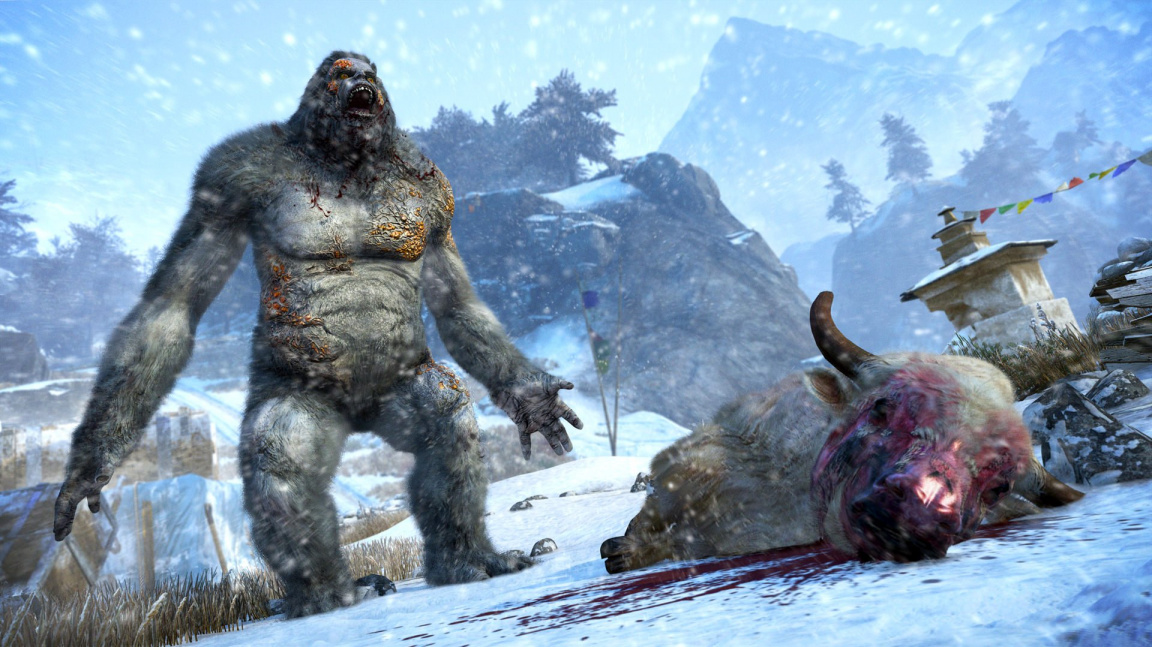 V novém DLC pro Far Cry 4 se nevyhnete střetu se sněžnými muži