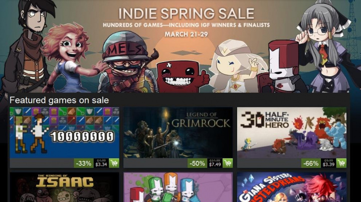 Největší šanci uspět mají nezávislé hry na Steamu (ze všech platforem)