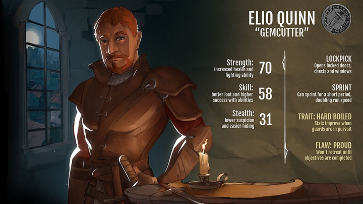 Bývalý šéf vývoje The Banner Saga přestavuje svůj nový titul - Killers and Thieves