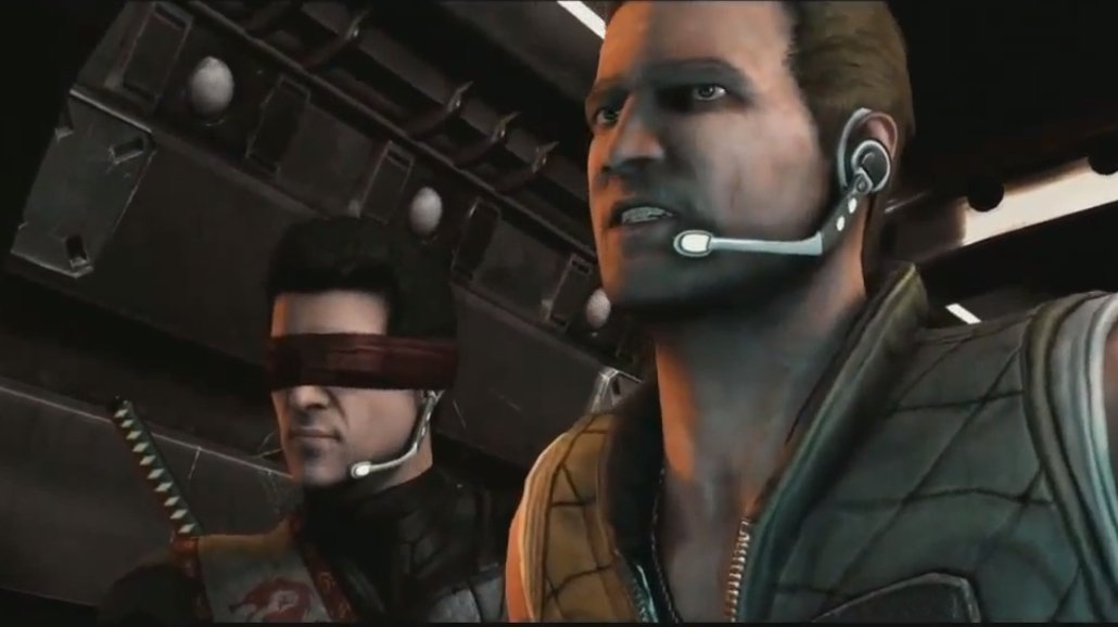 Johnny Cage drtí Scorpiona v příběhovém videu z Mortal Kombat X