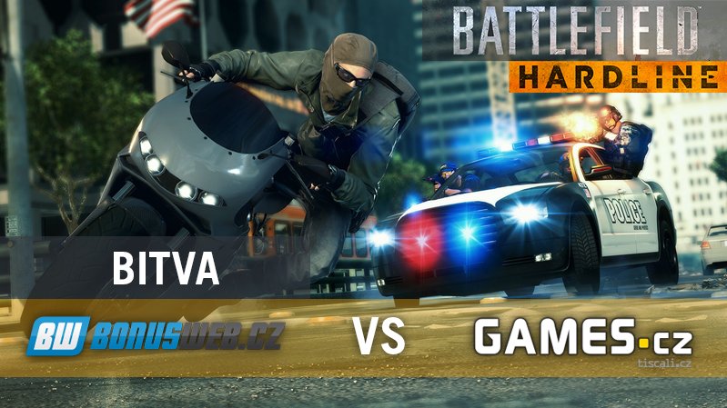 Pravidla redakční bitvy týmů Games.cz a BonusWeb.cz v Battlefield Hardline